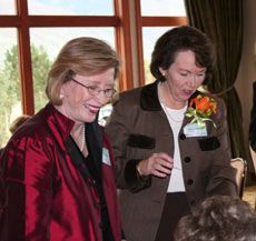 Patricia Stevens and Cecelia Foxley 