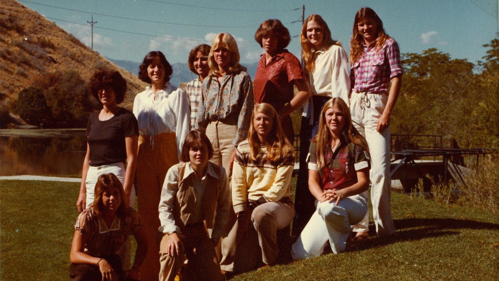 The 1978 women’s volleyball team.