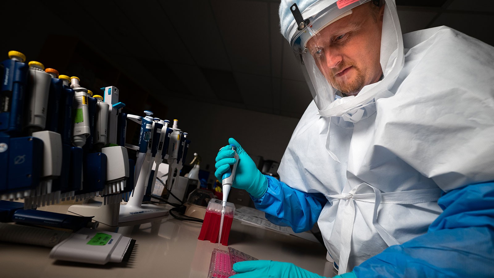 USU researcher Brett Hurst