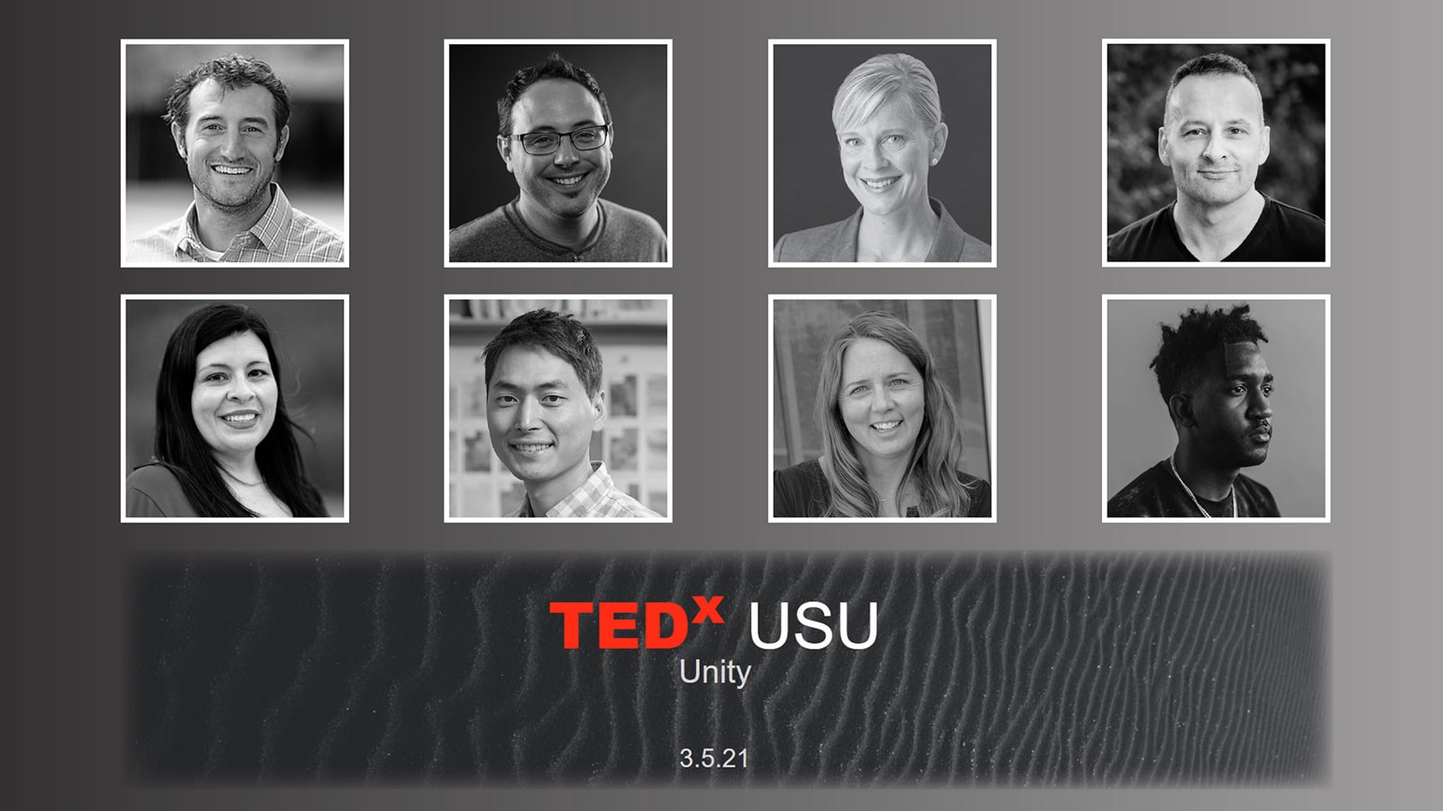 TEDxUSU 2021 speakers.