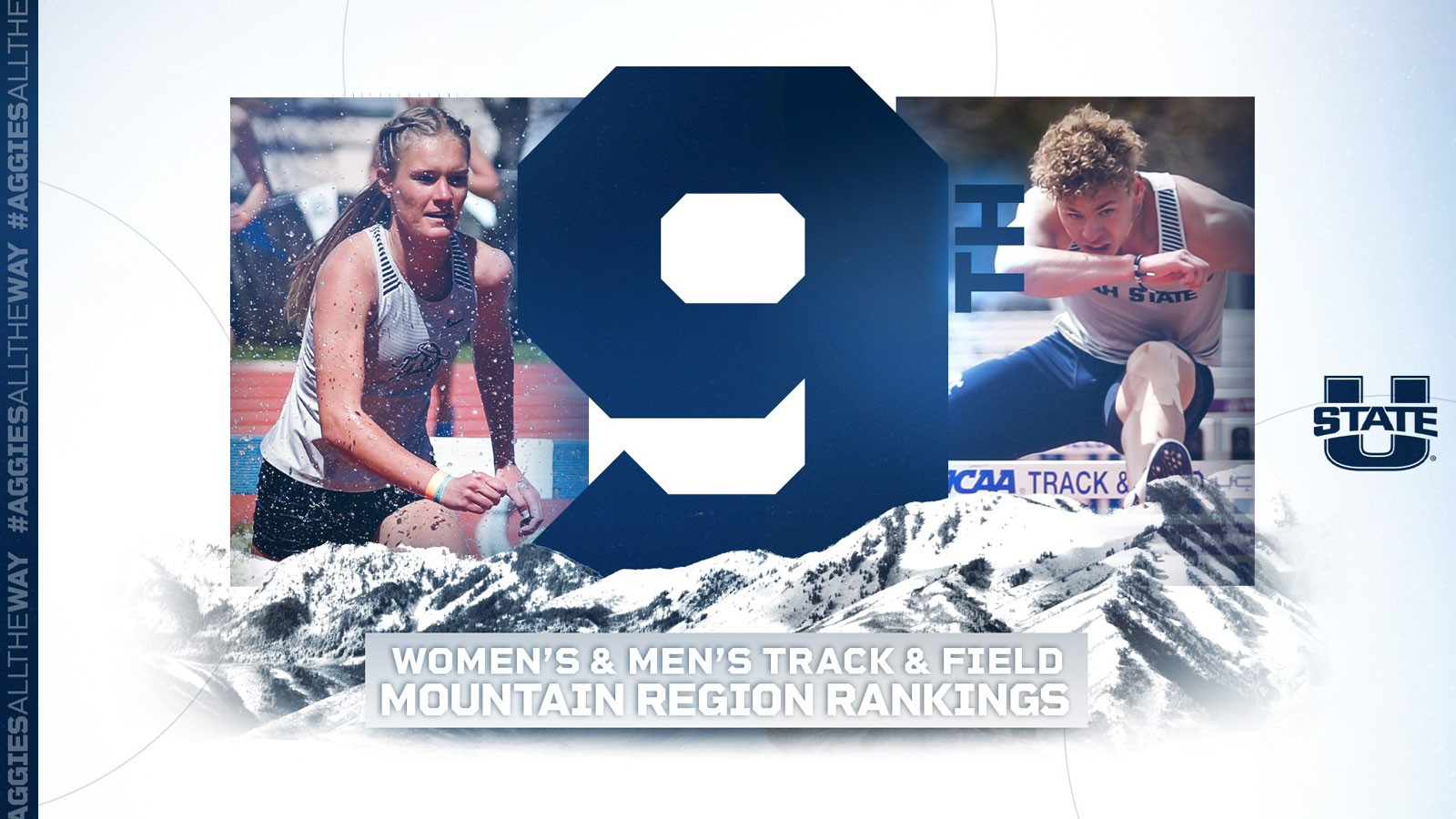 USU Women's & Men's Track & Field Ranks 9th in the Mountain Region