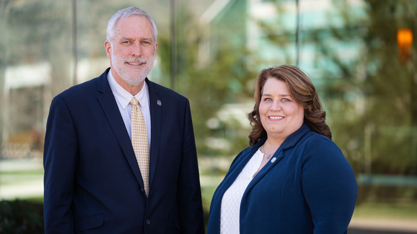 Dirk Vanderwall and Abby Benninghoff.