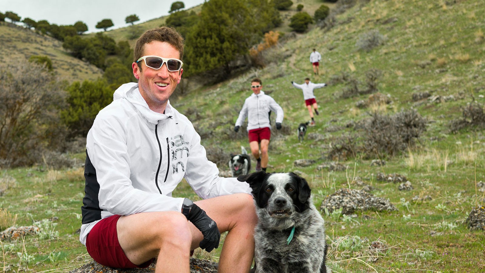 Michael McKnight and his dog