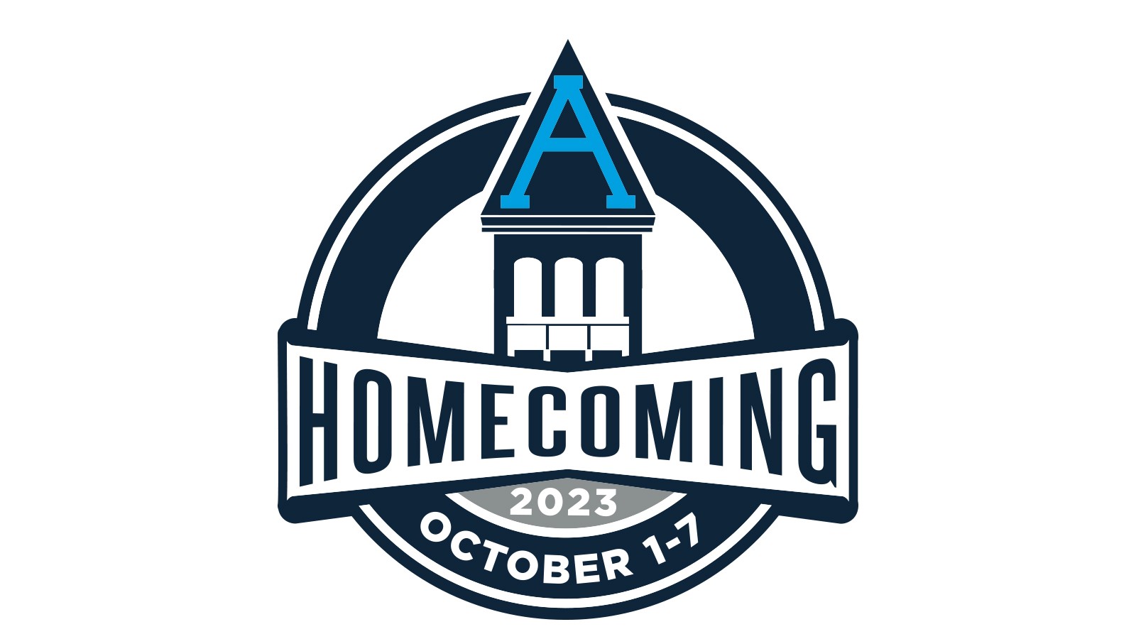 Text Reads: October first through seventh.