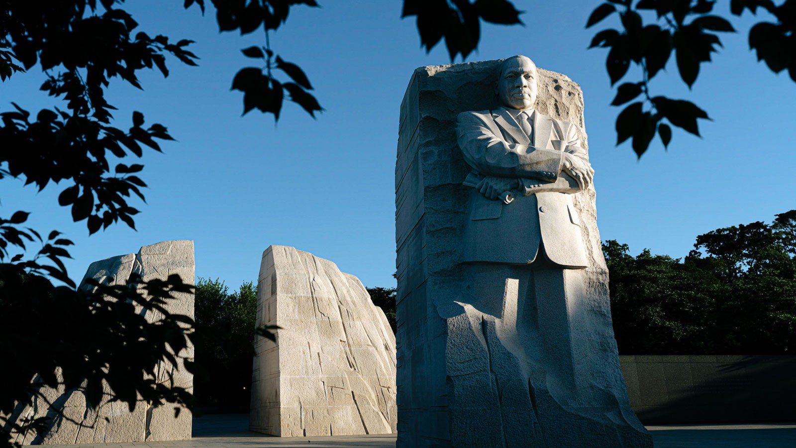 The Martin Luther King Jr. Memorial in Washington DC.