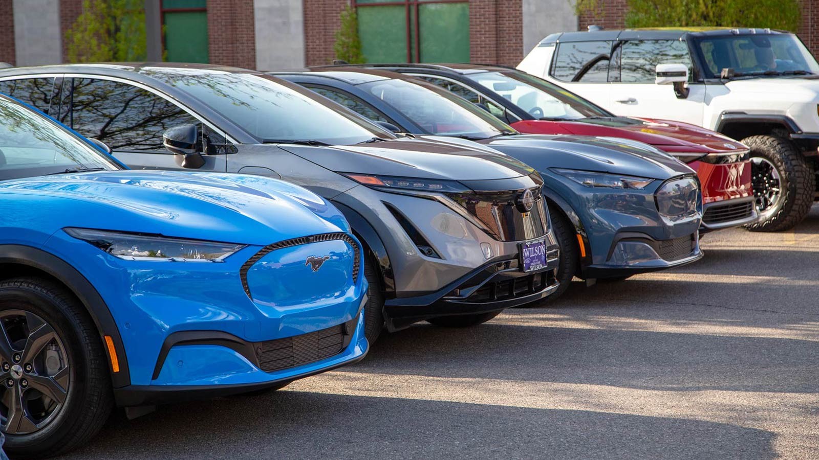 Electric cars.