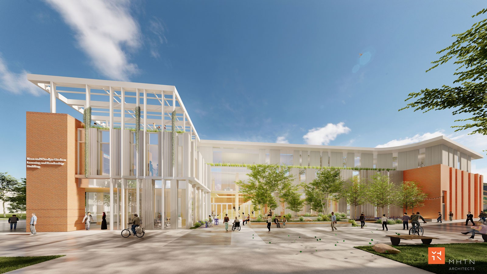 Architectural rendering.