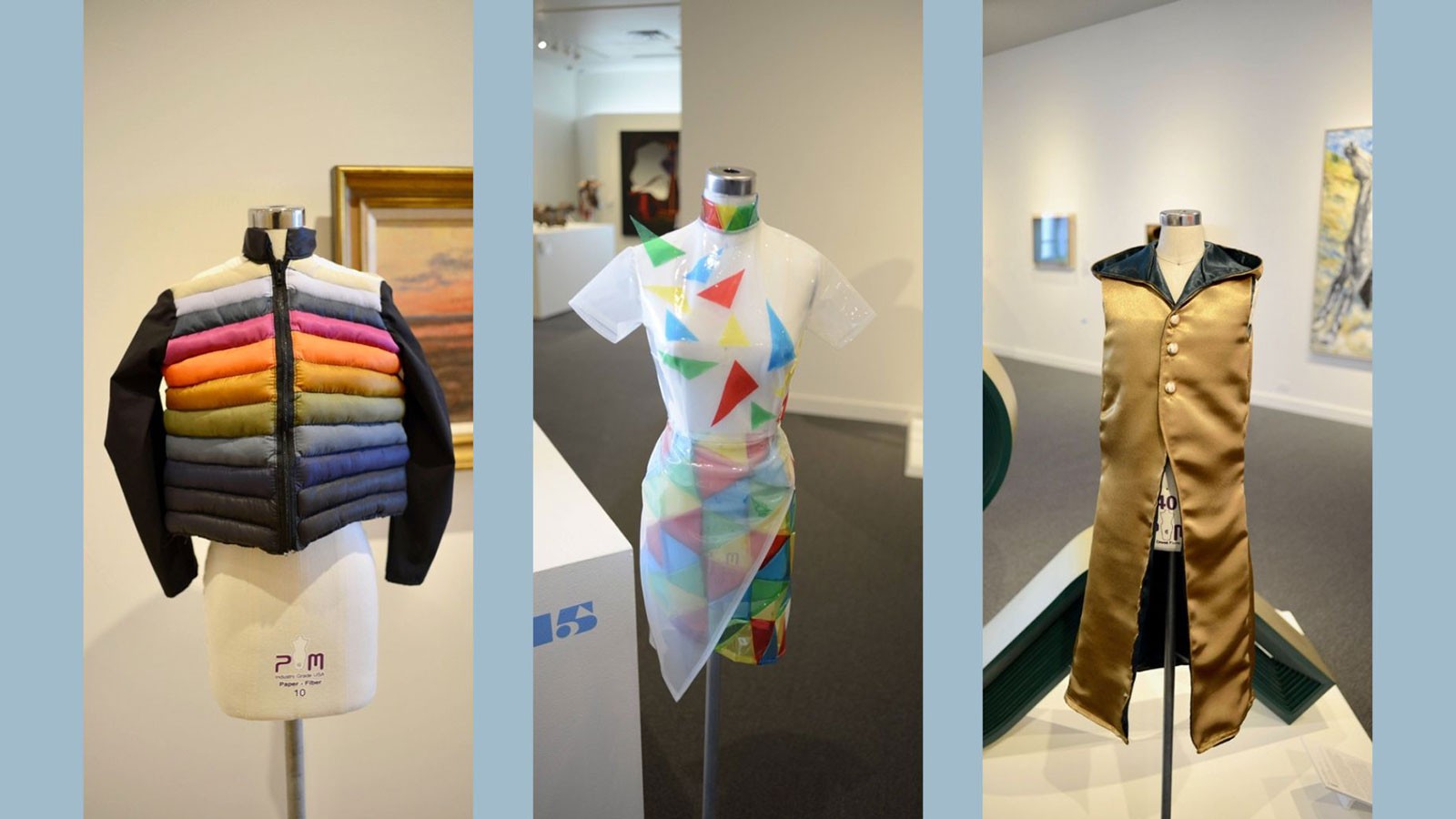 Fashion displays.
