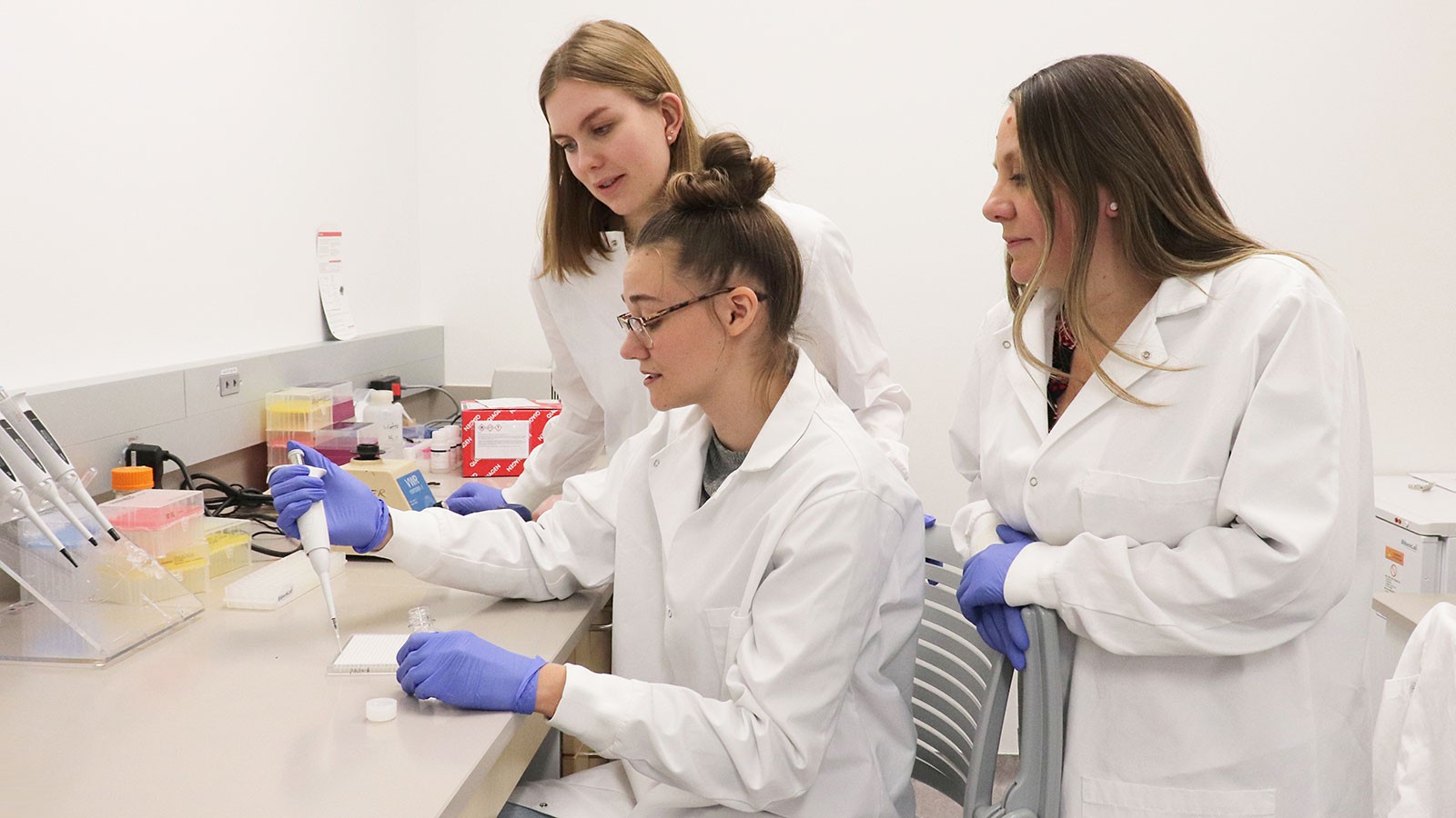 Scientists in a research lab.