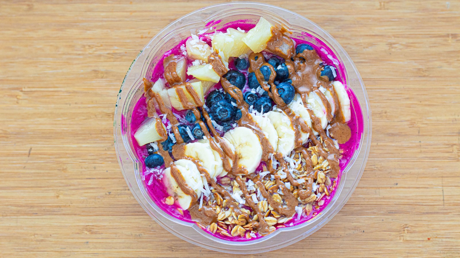 A smoothie bowl.