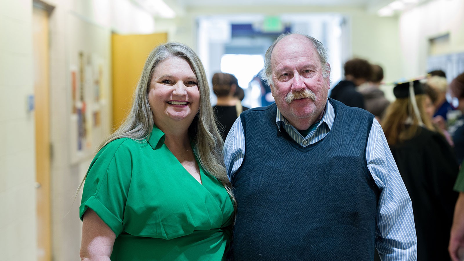 Jenn Cowburn and Robert King.