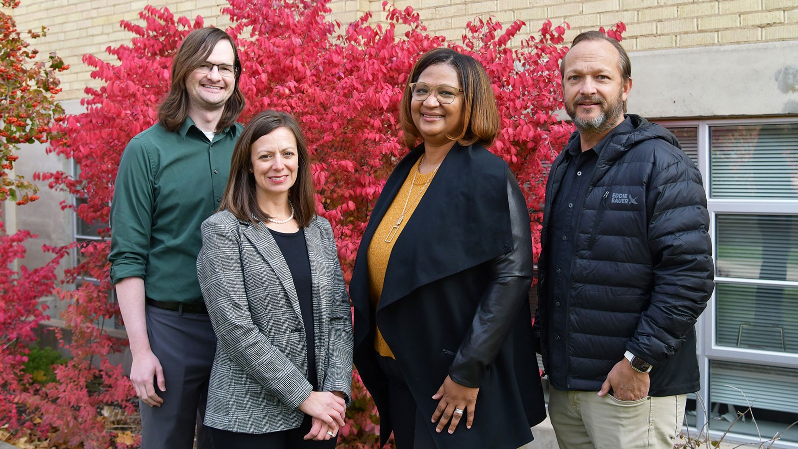 Four researchers.