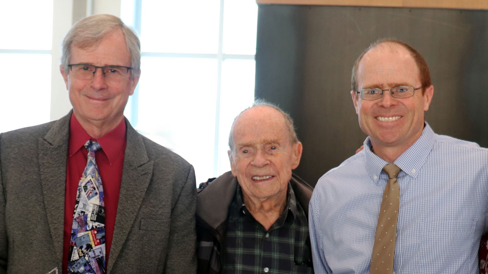 USU scientists Boyd Edwards, Farrell Edwards and John Edwards.