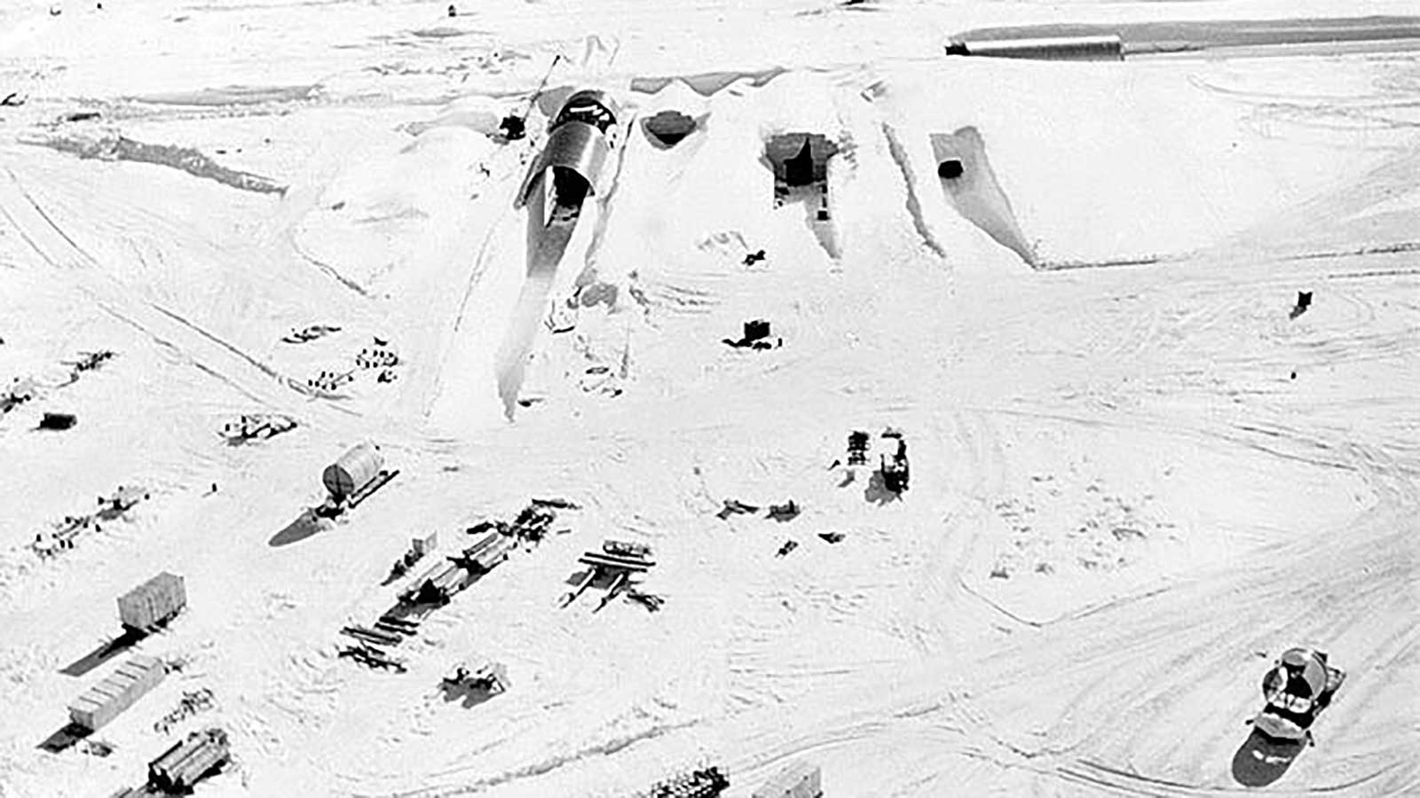Camp Century in Greenland