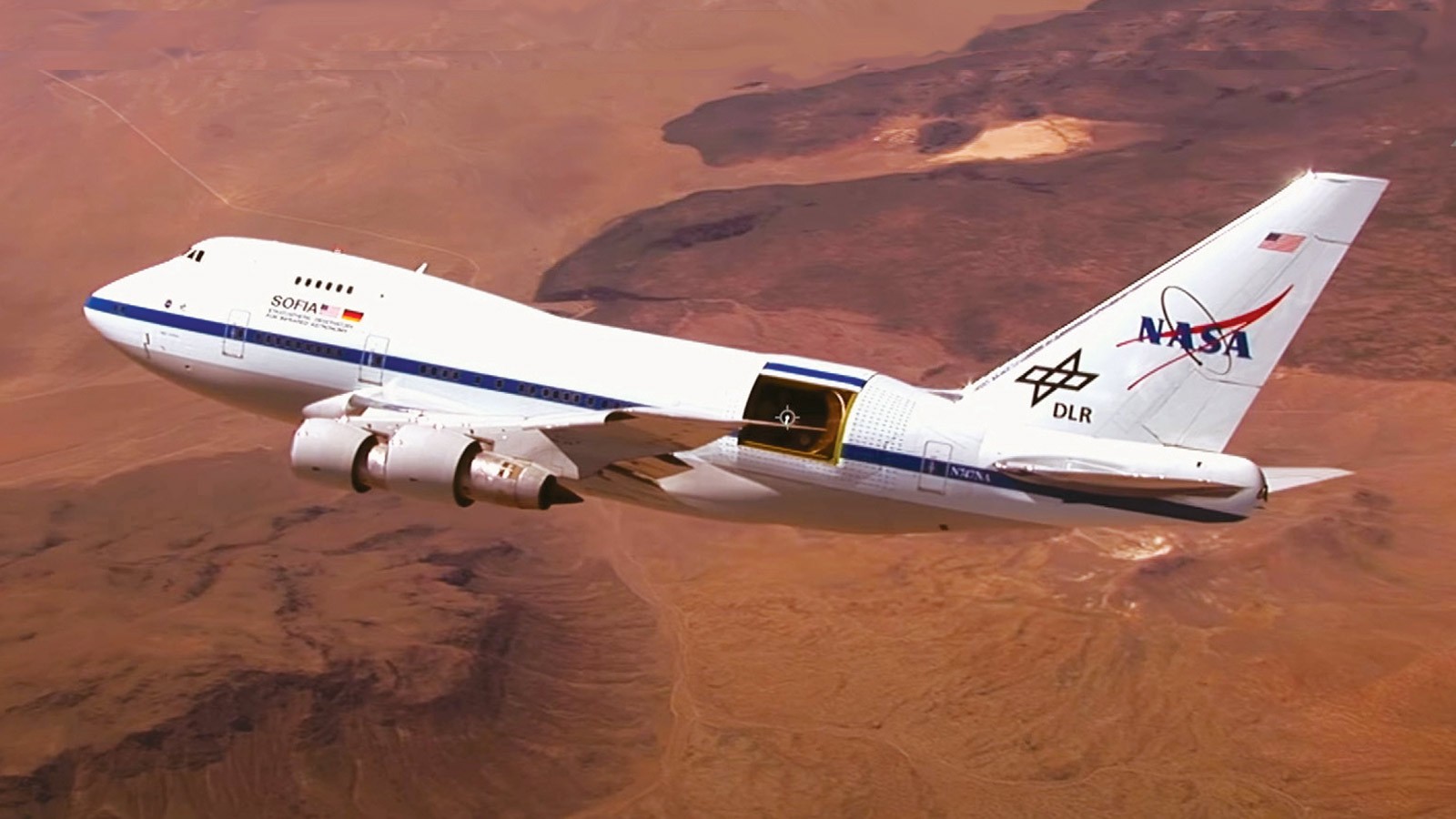 SOFIA aircraft.