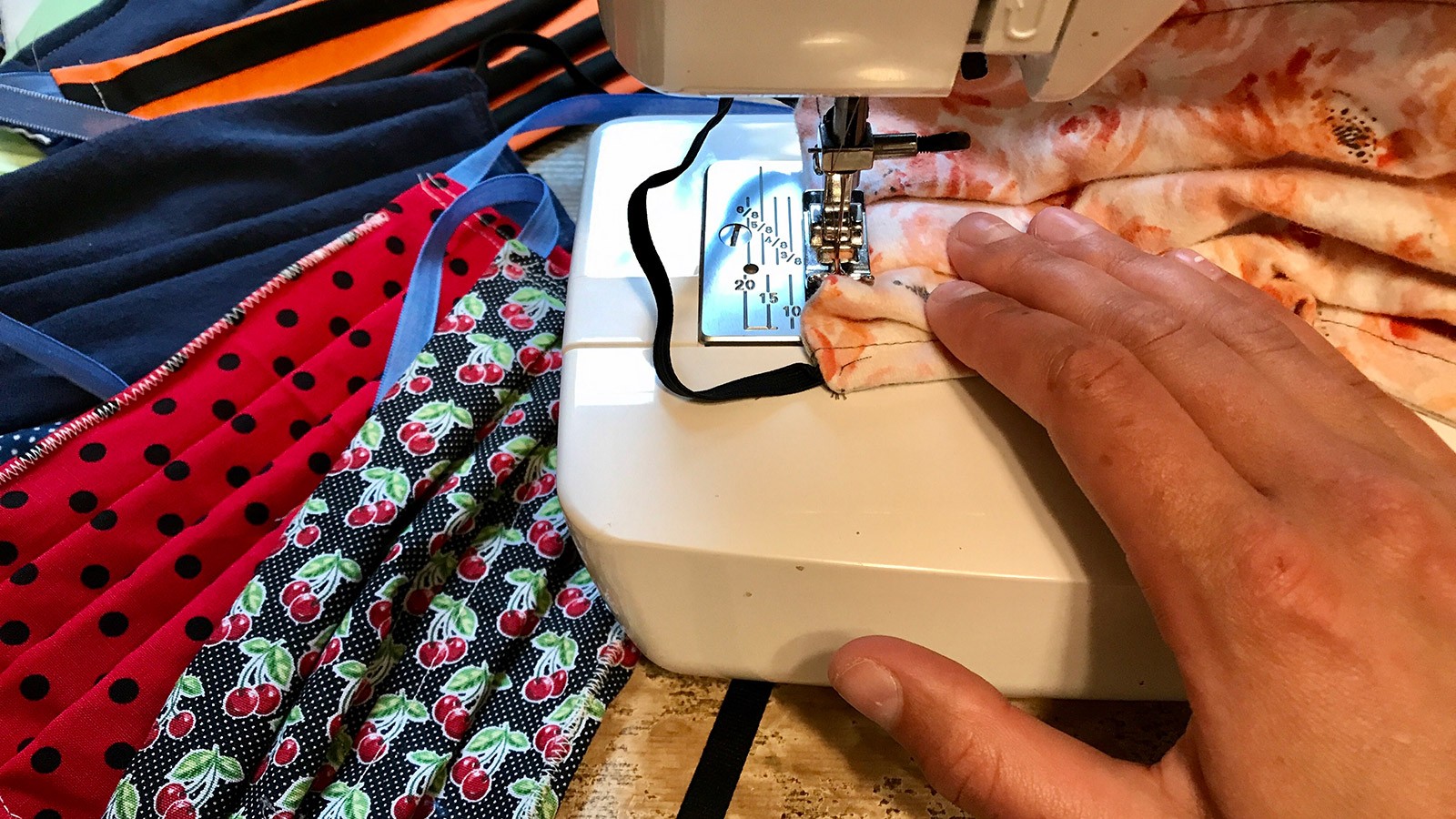 Sewing COVID-19 mask