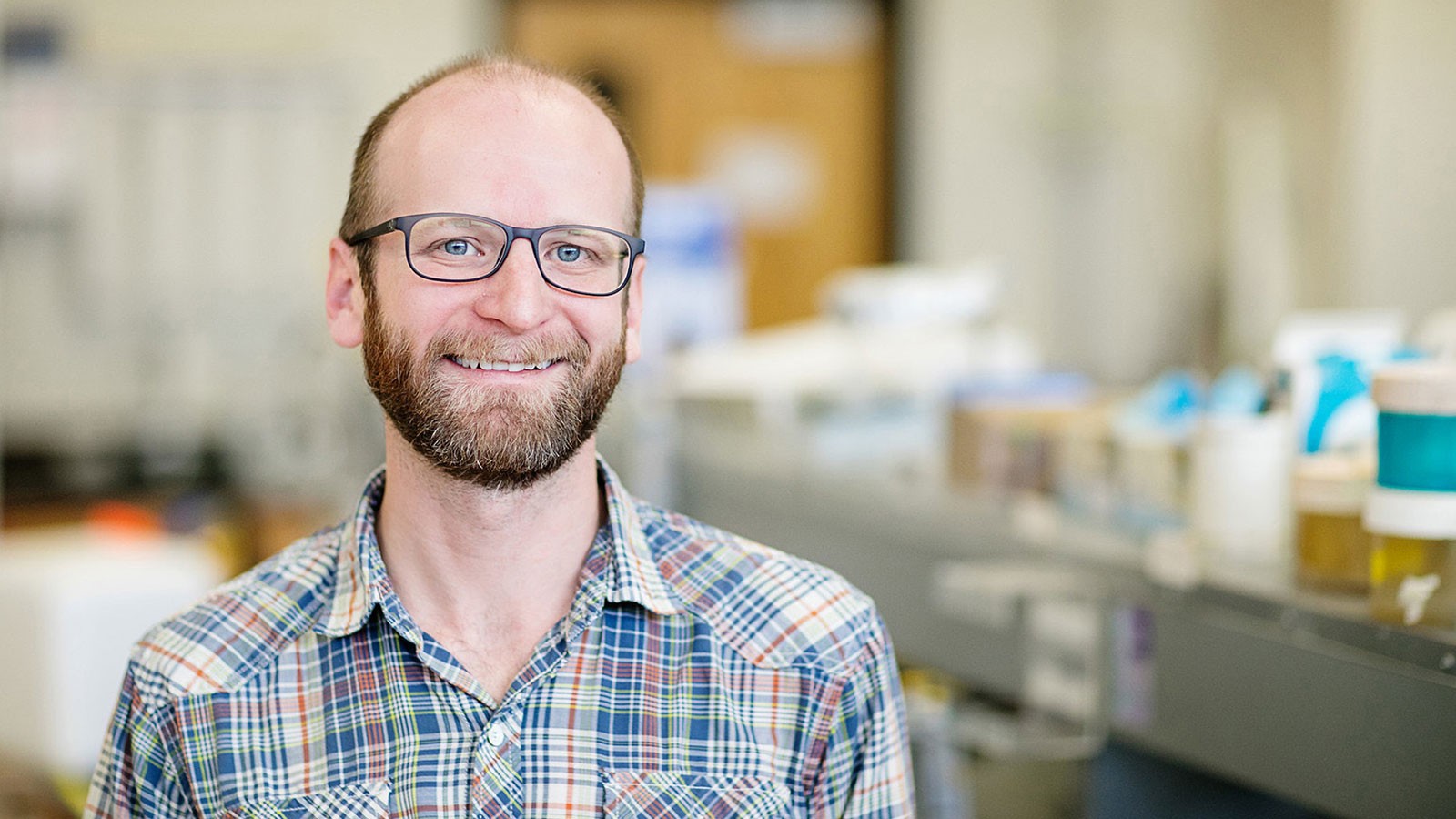 USU scientist Zach Gompert