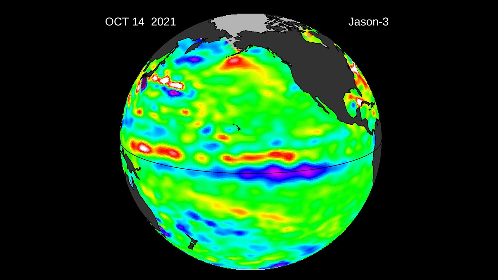 Jason-3 satellite image