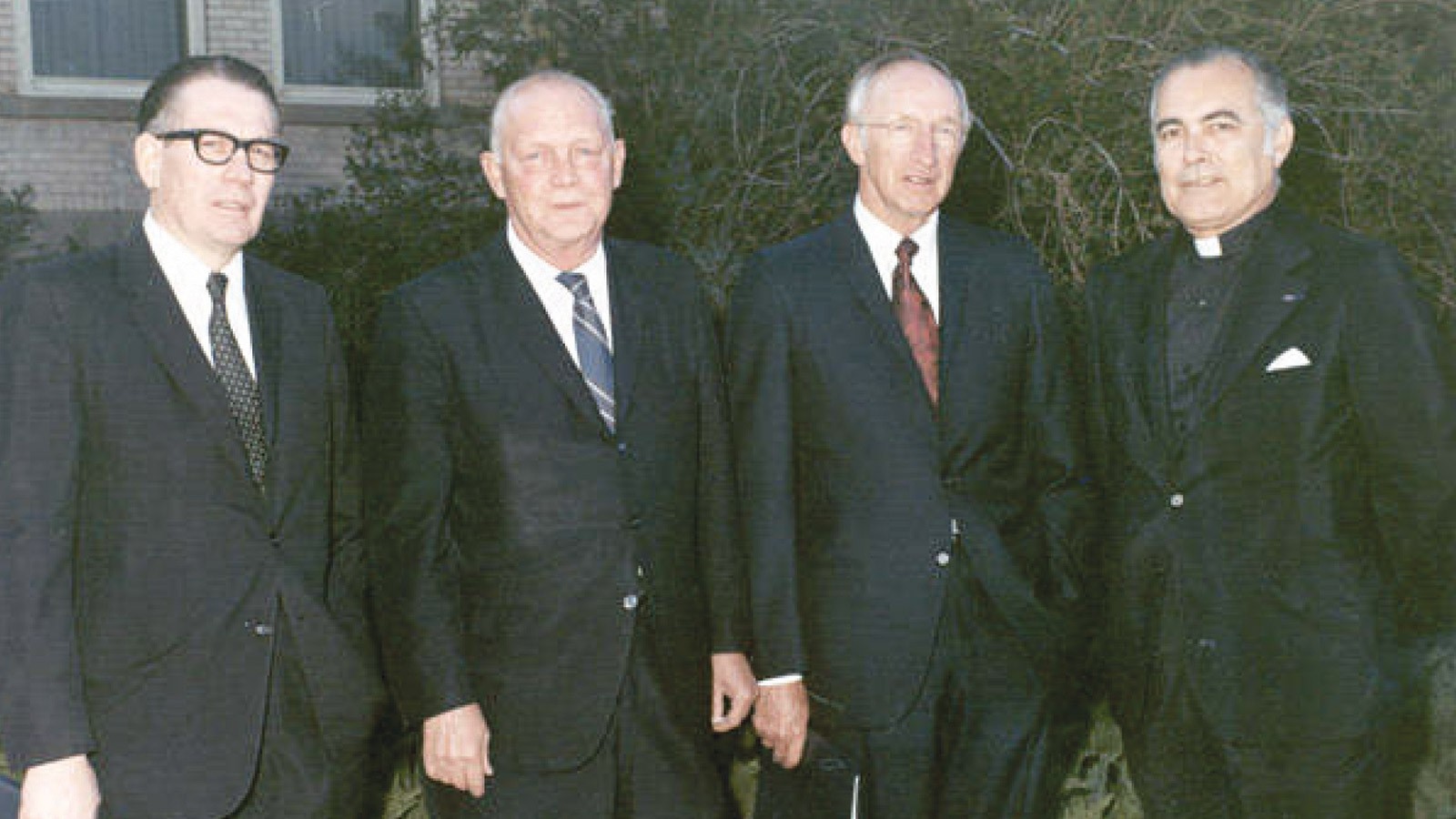 USU Commencement 1971 speakers.