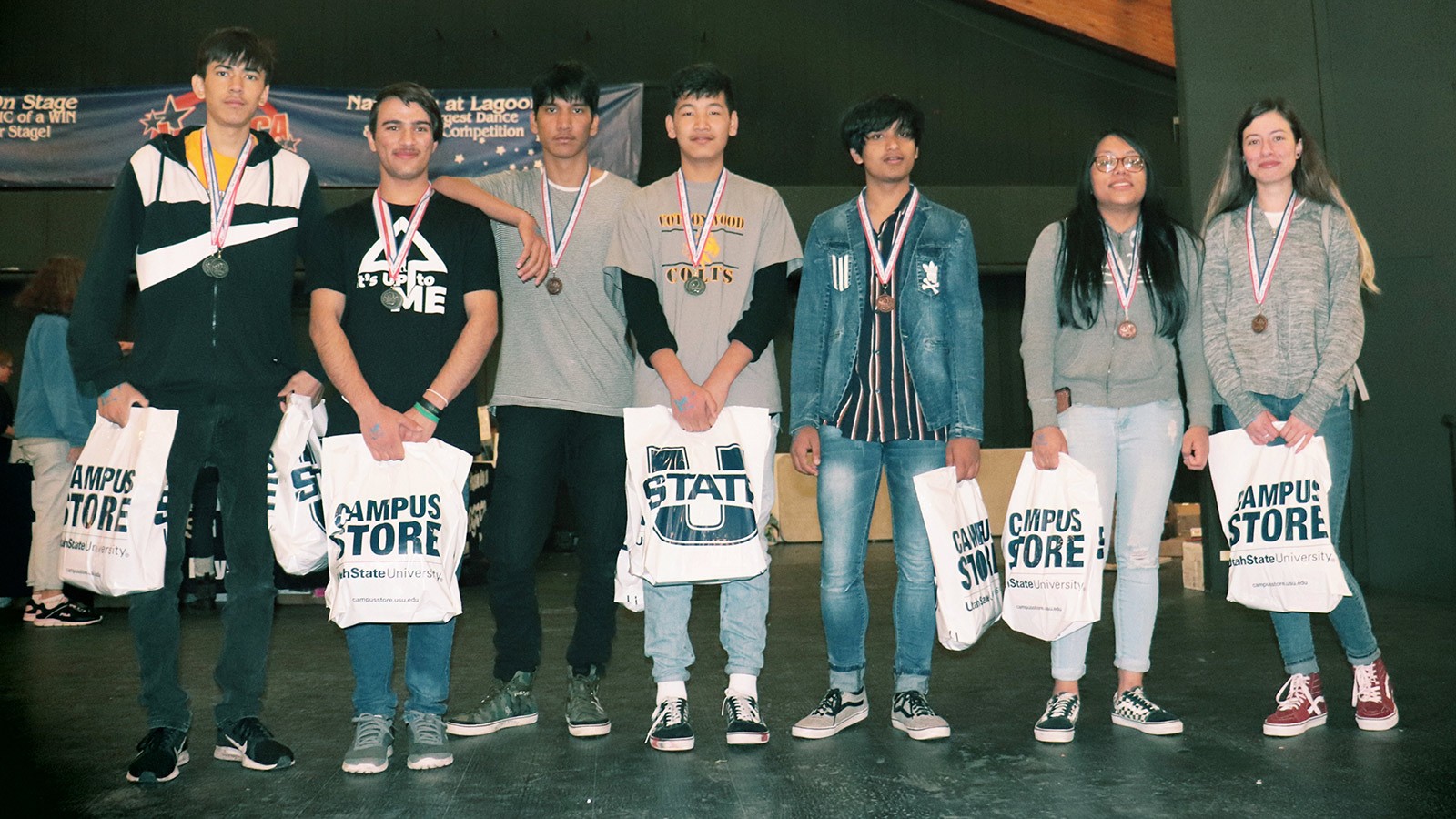 USU Physics Bowl winners.