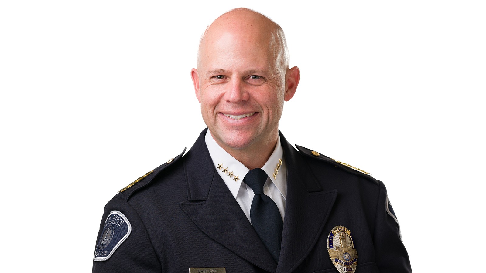 Man in police uniform