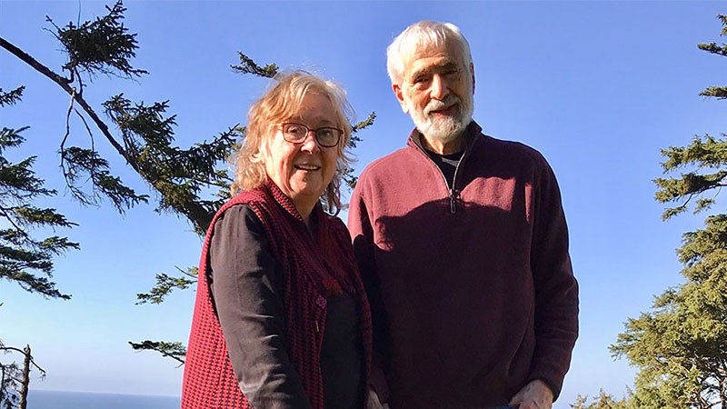 Stanley H. Block, M.D., and his wife, Carolyn Bryant Block.