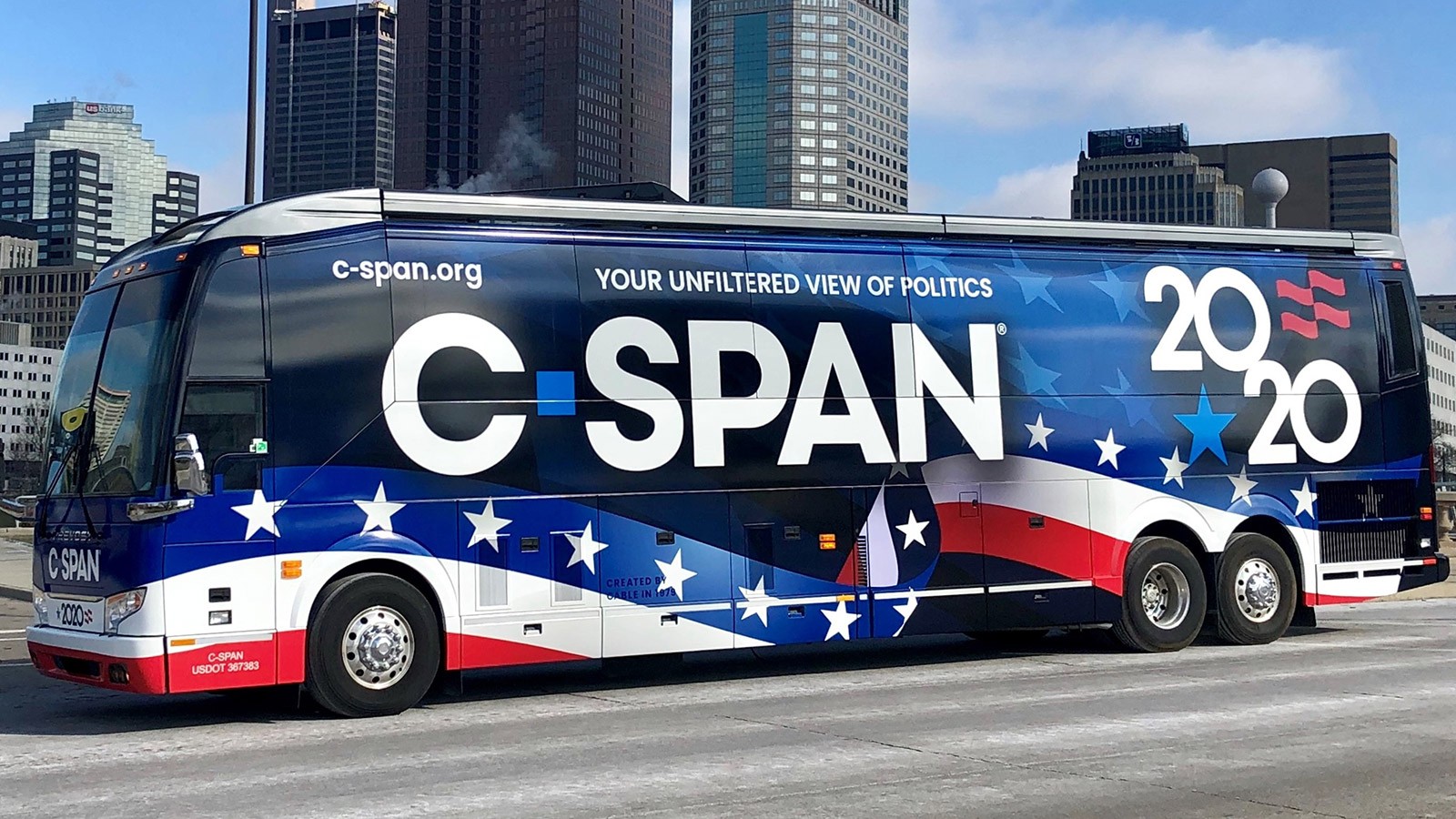 C-Span Campaign Bus
