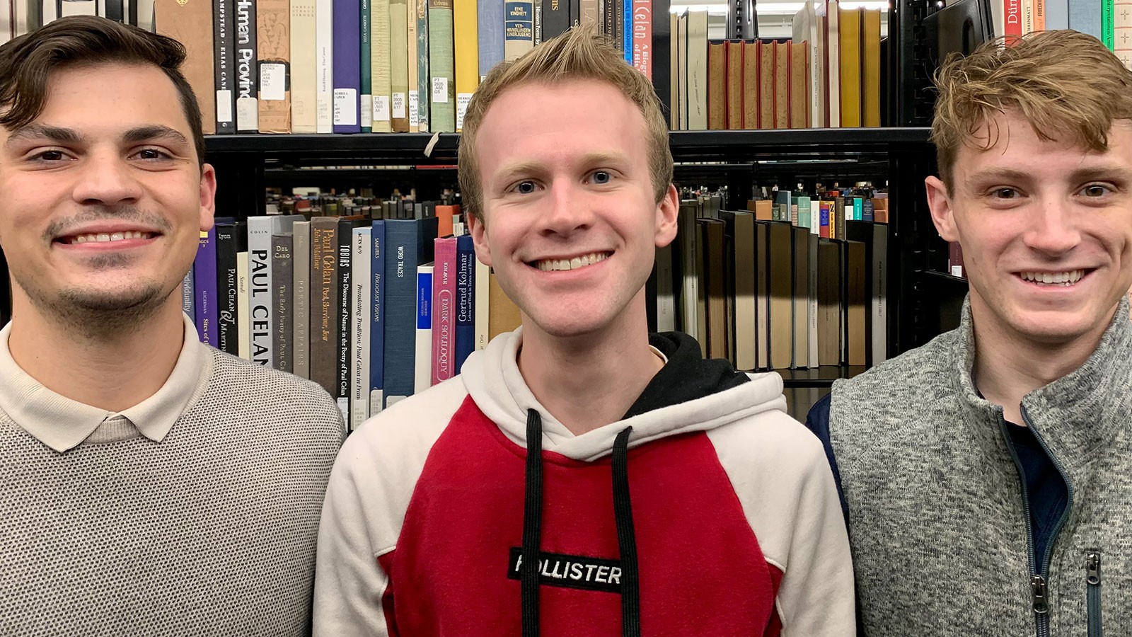 Bridger Jorgensen, Casey Olson and Connor Snow