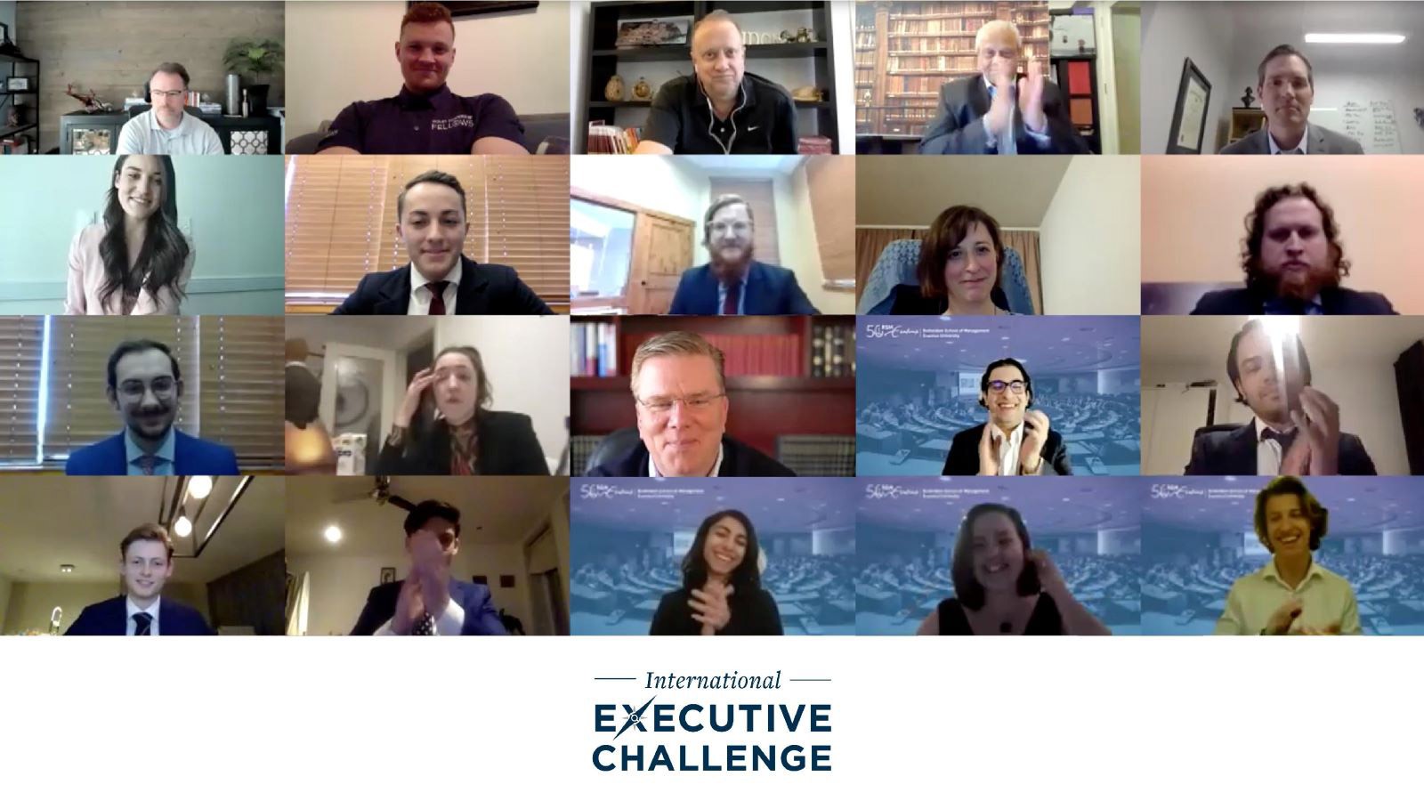 The first virtual International Executive Challenge (IEC), on March 19, 2021.