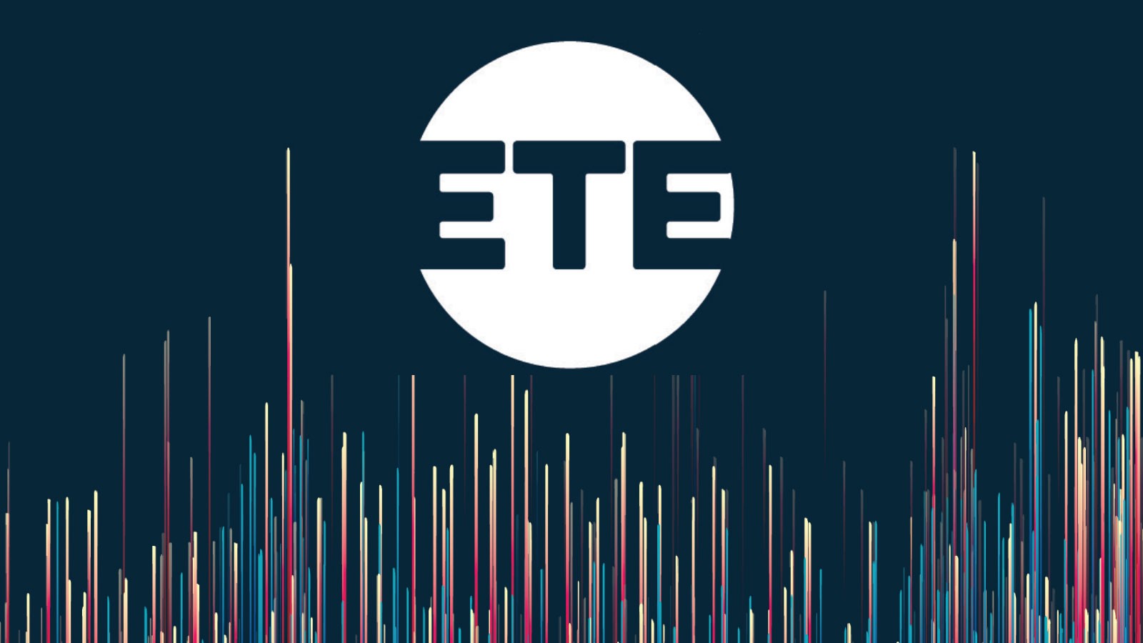 ETE words with graphics elements.