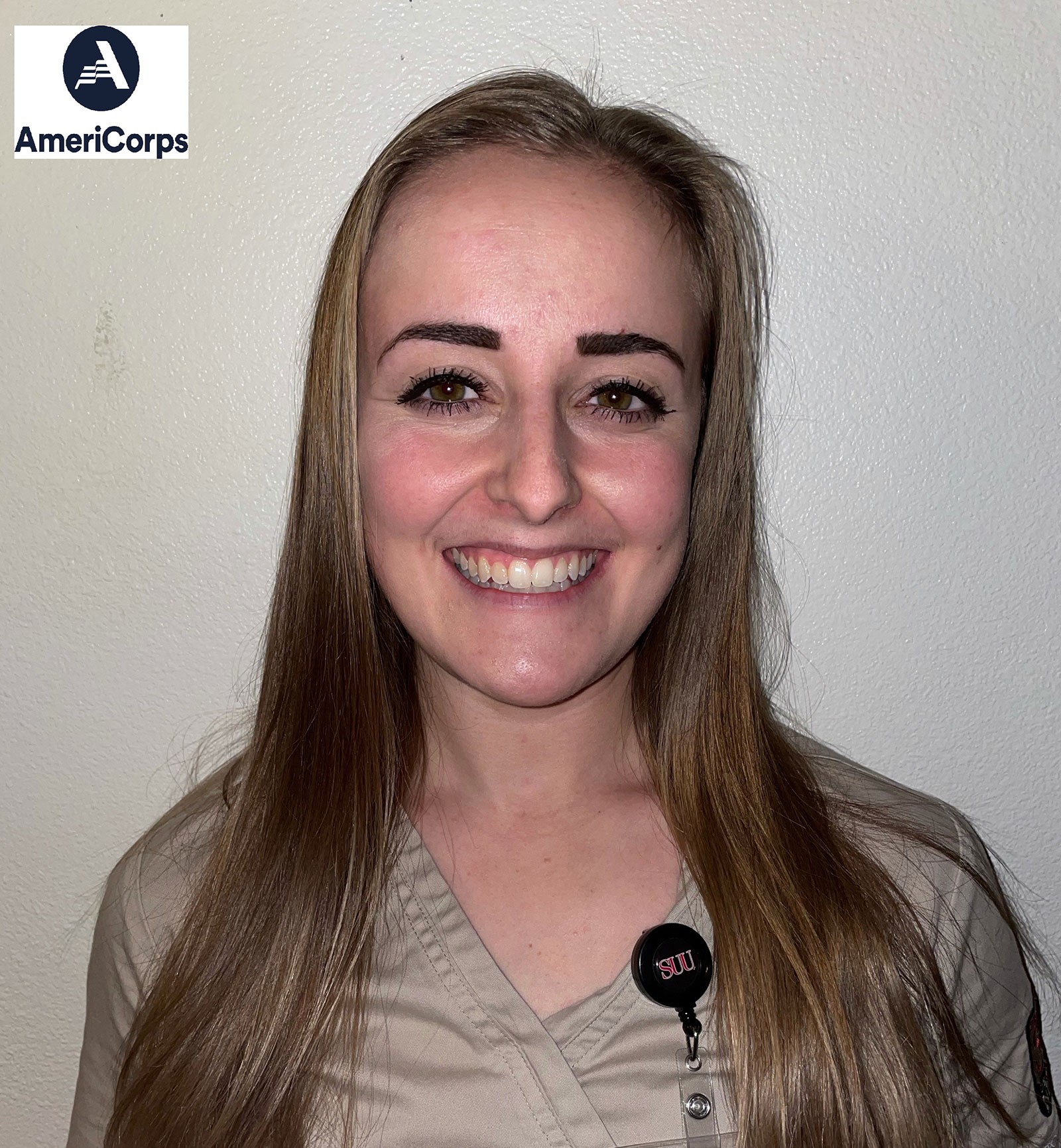 Hunter Hagen, a second-year nursing student and third-term AmeriCorps member at SUU.
