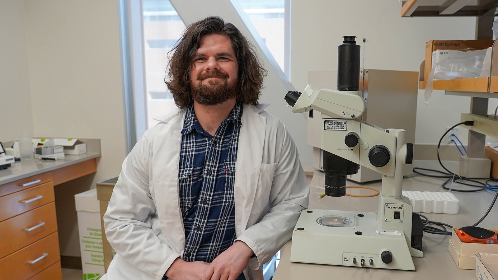 USU doctoral candidate Jacob Keim.
