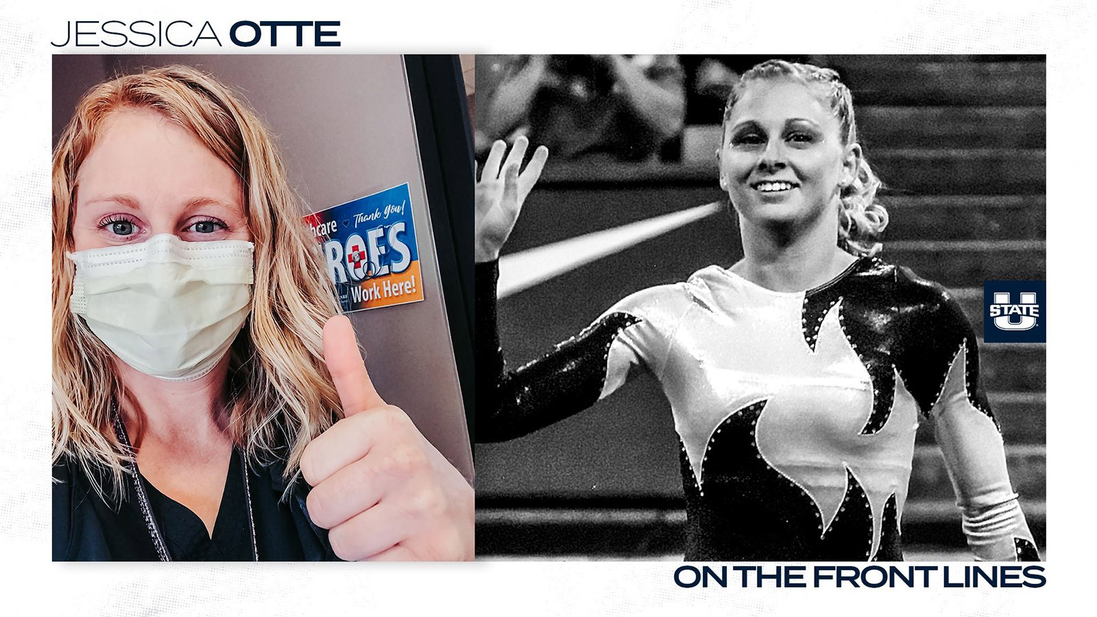 USU athlete Jessica (Parenti) Otte, Class of 2006