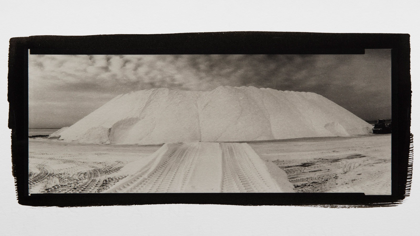 Kimberly Anderson, Salt Ramp and Pile, Great Salt Lake, Utah, 2011.