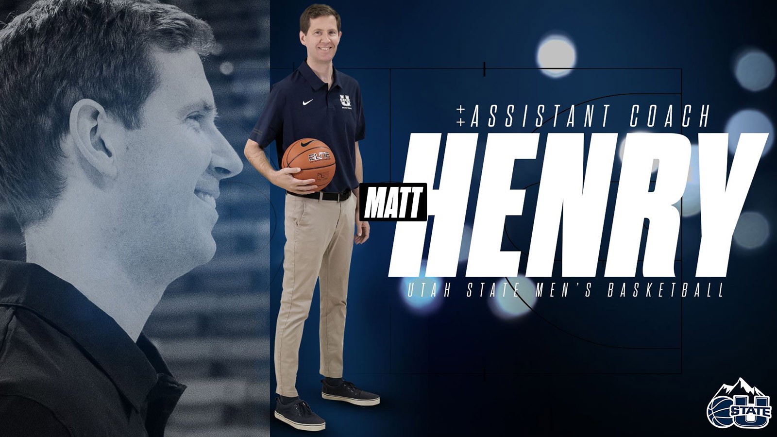 Matt Henry, Assistant Coach, Utah State Men's Basketball.