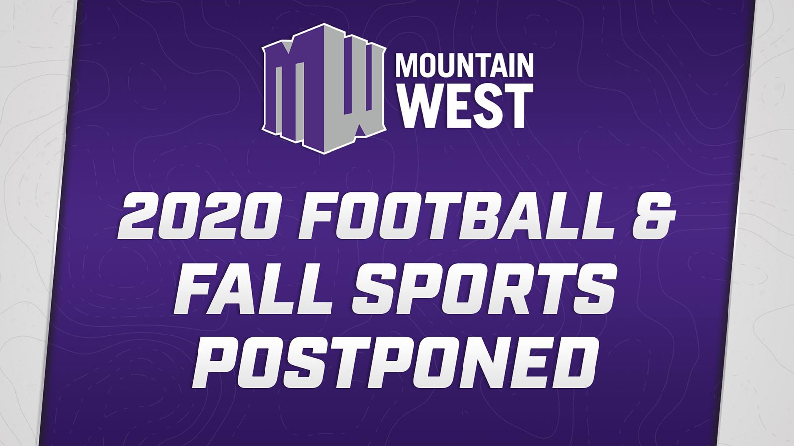 Mountain West logo.