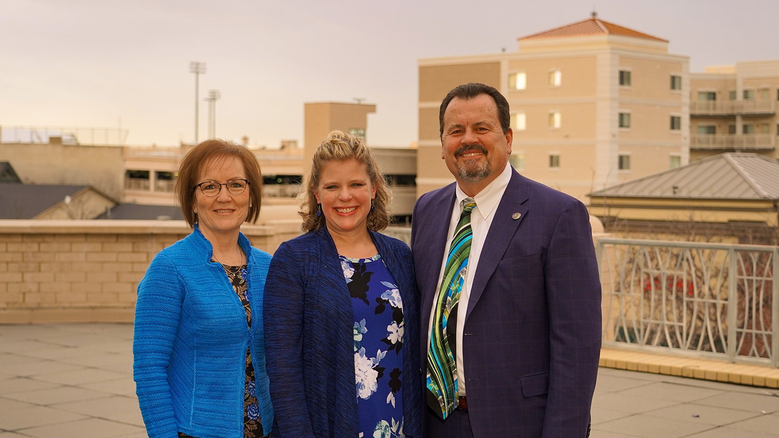 Naomi Brower with Margie Memmott and Ken White.