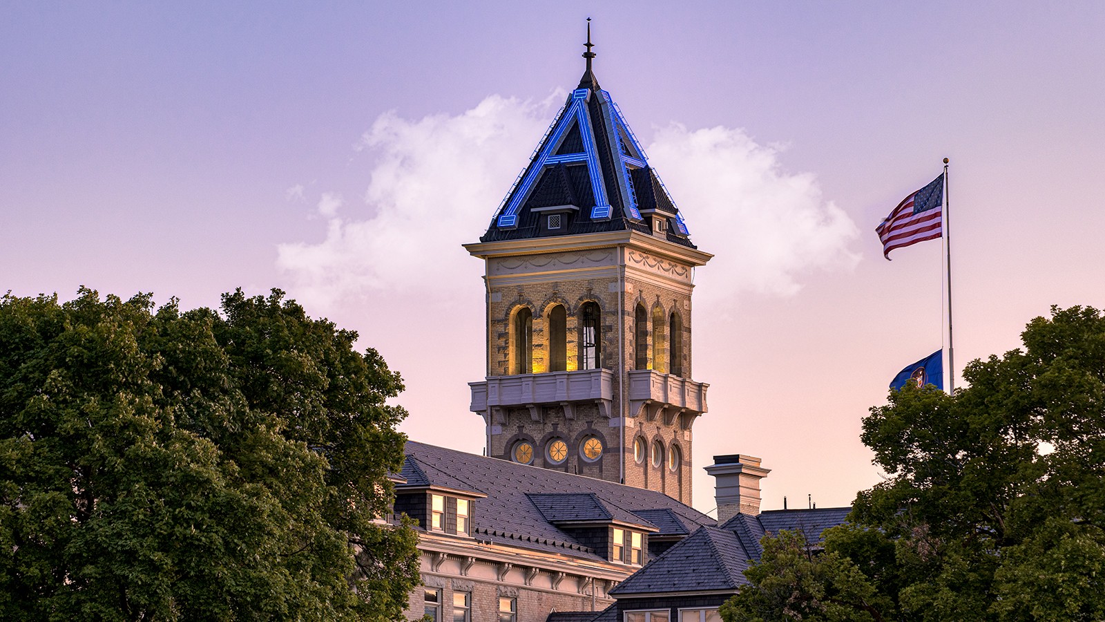 Old Main in Summer