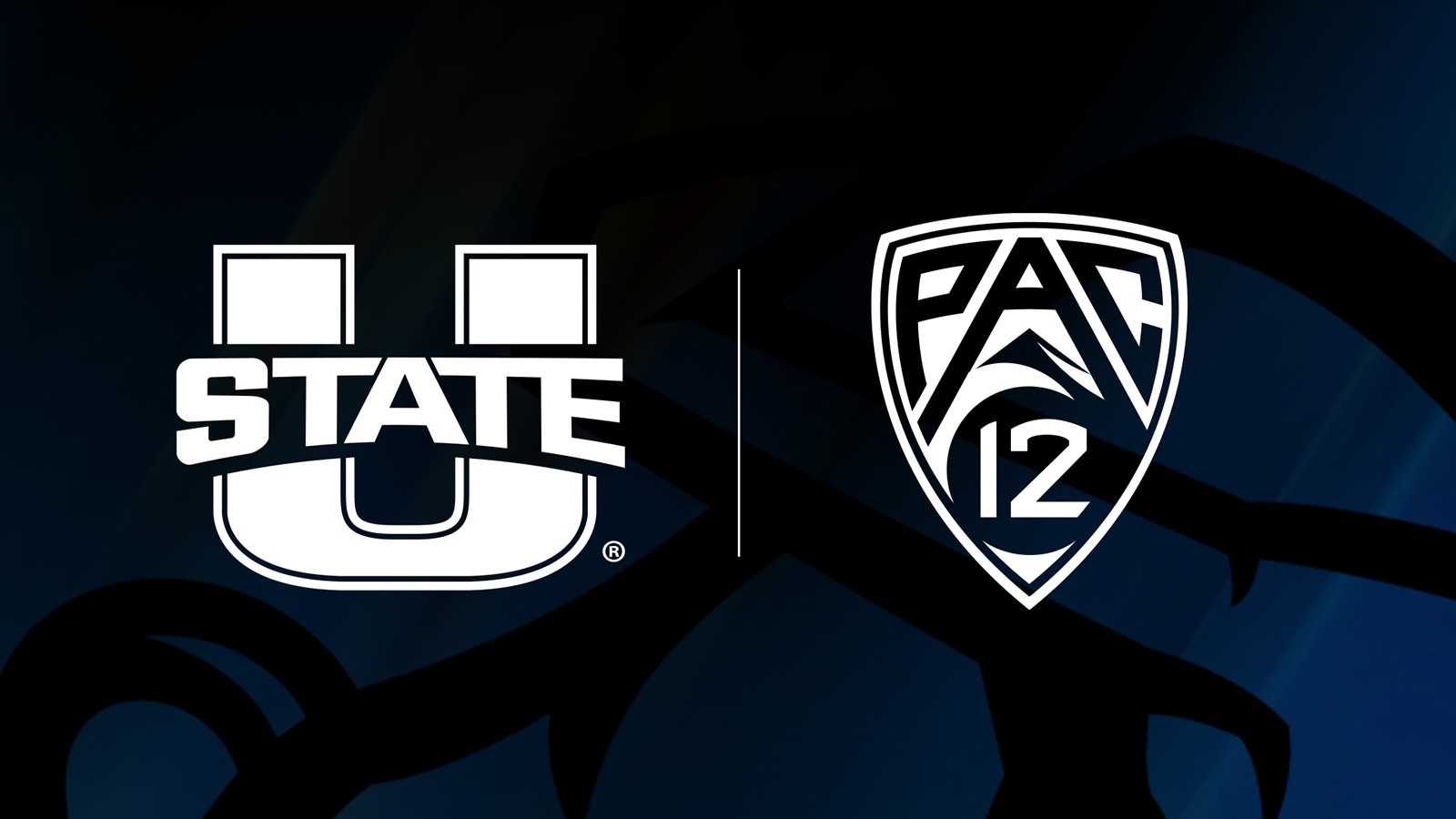 Logo of the PAC 12 and USU