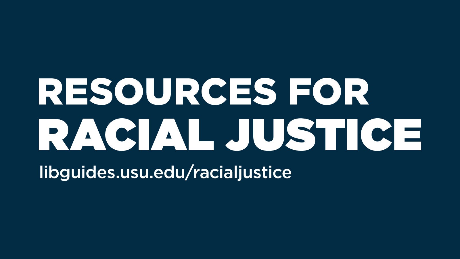 Words: Resource for Racial Justice