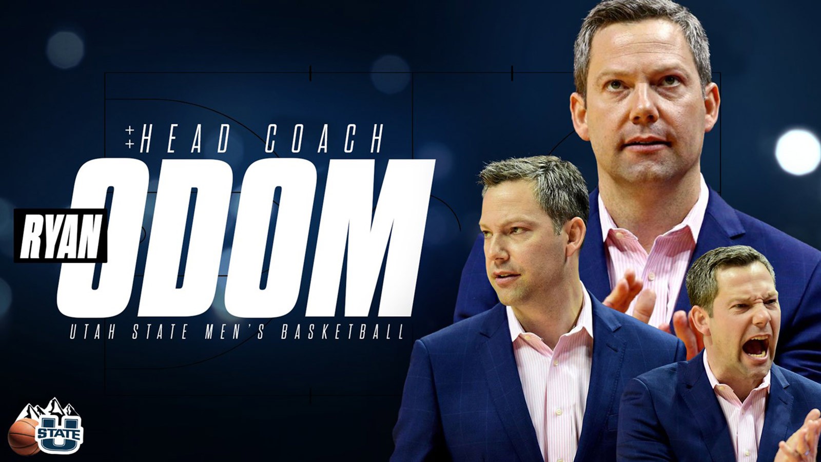 Ryan Odom, Utah State Head Men’s Basketball Coach