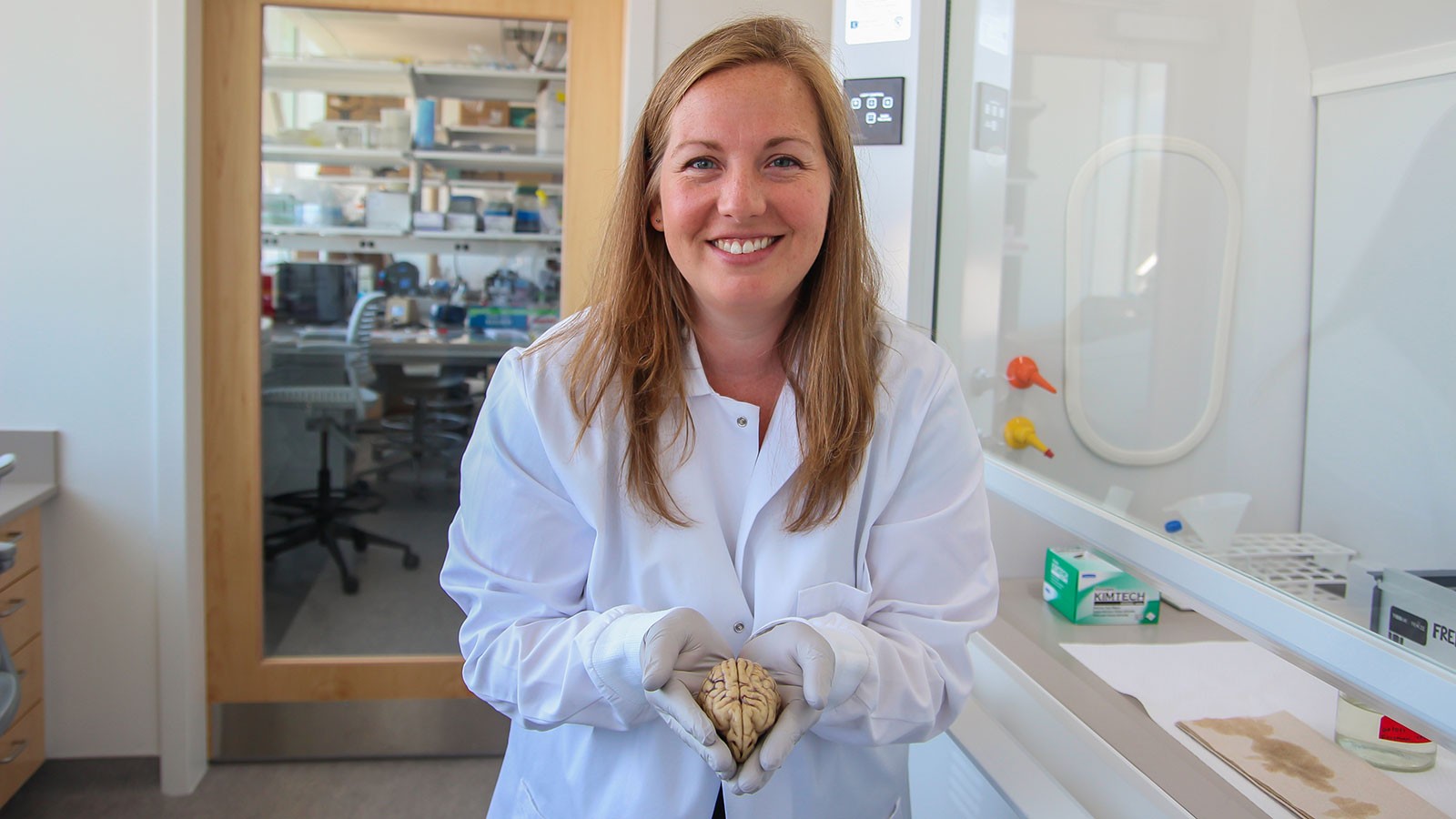 Neurobiologist Sara Freeman