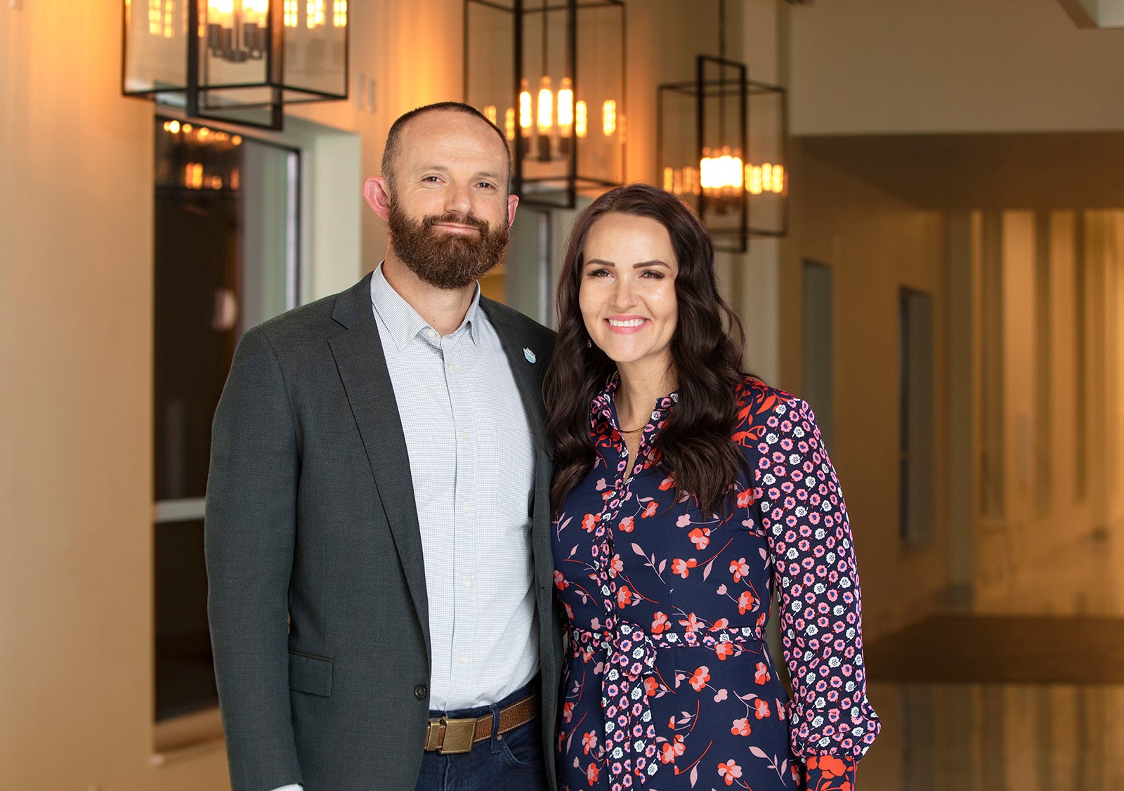 Sam and Kacie Malouf, Distinguished Alumni Award.