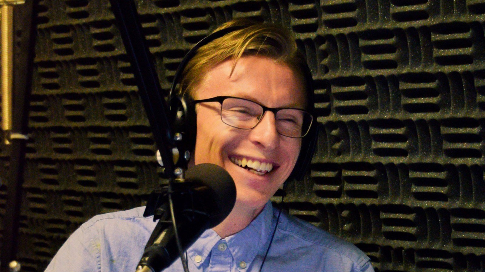 USU student Timothy Light hosts the podcast, DEBUNKED.