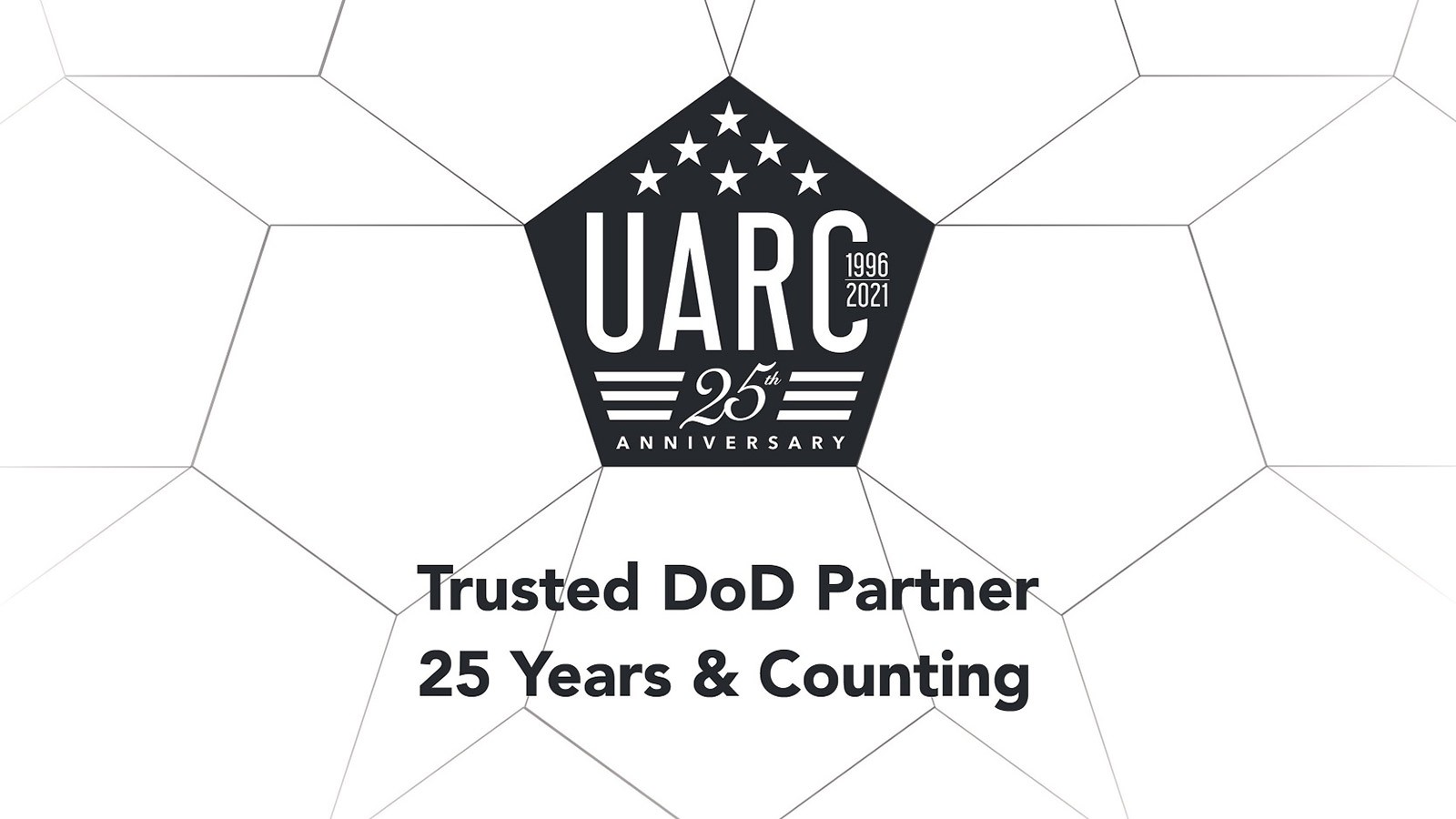 UARC 25th Anniversary graphic.
