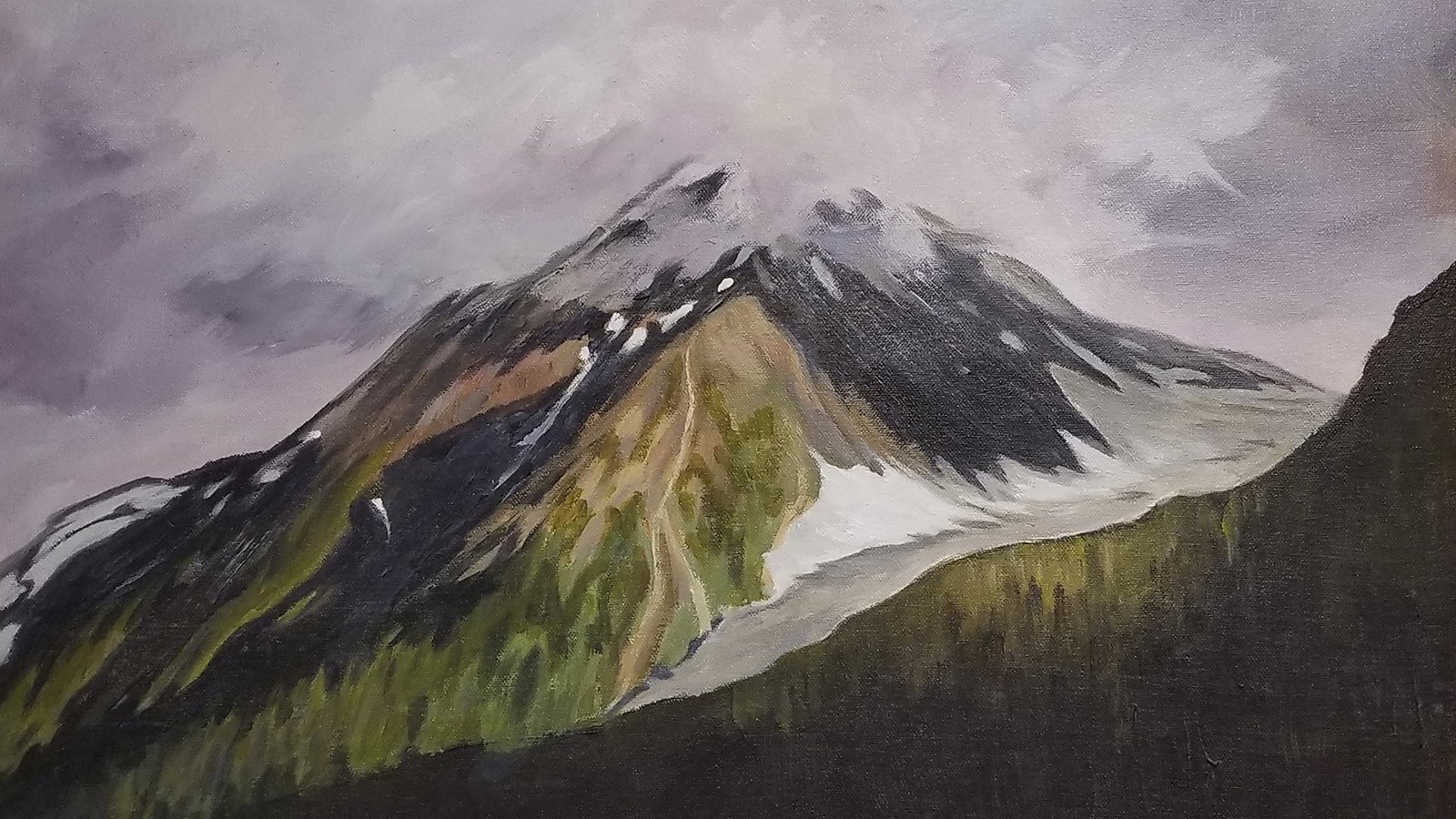 Explorer Glacier, Turnagain Arm Alaska by Charlie Johnston.