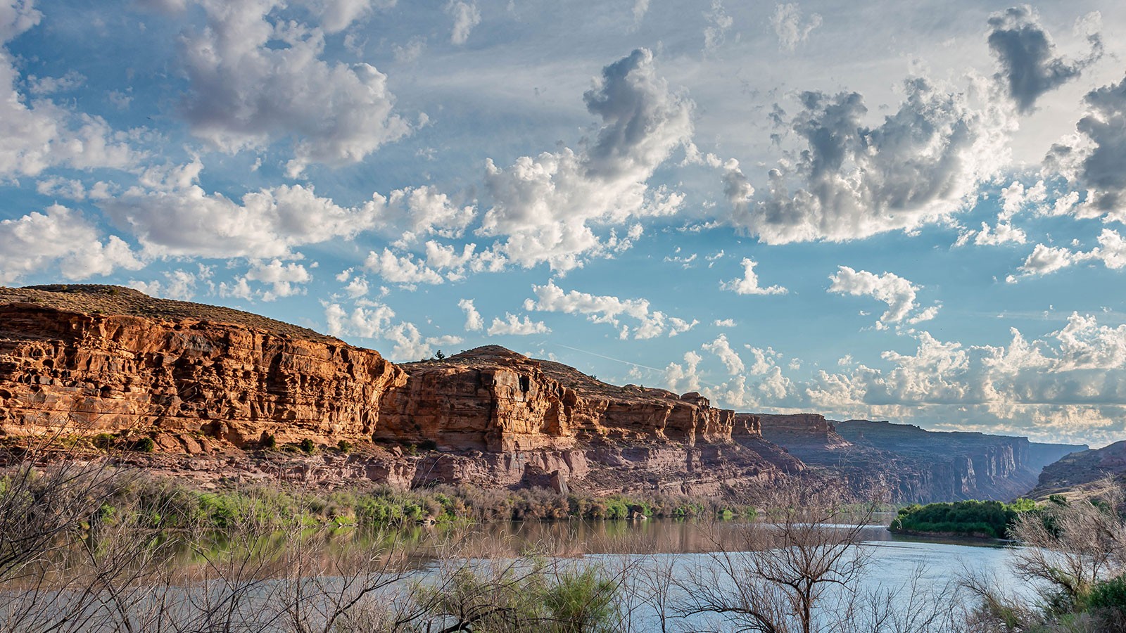 Colorado River and surrounding environment.