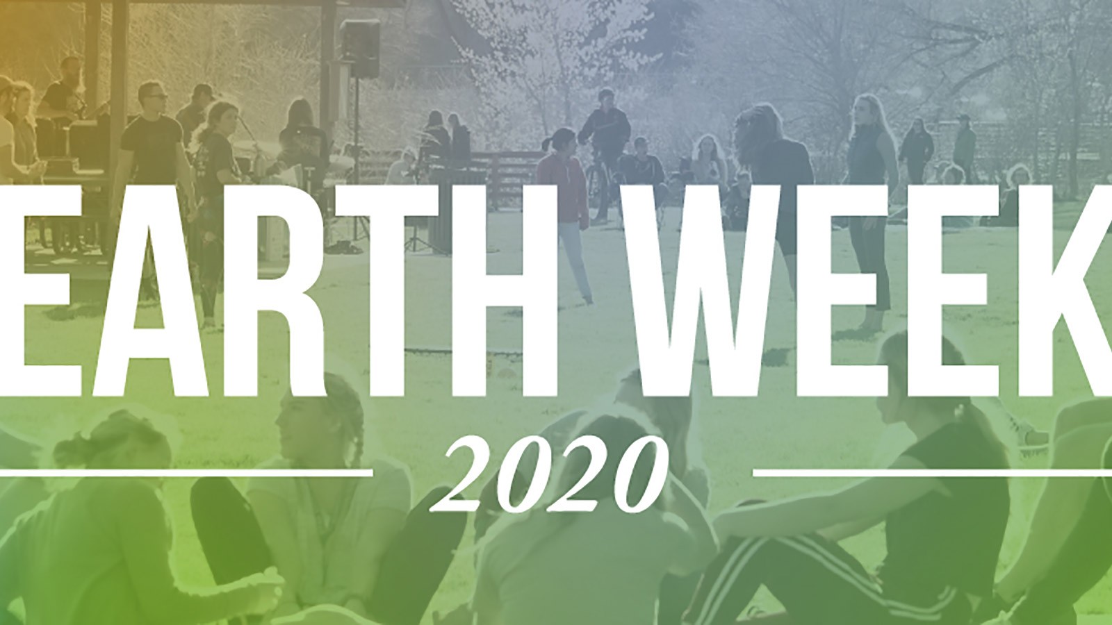 Earth day graphic banner