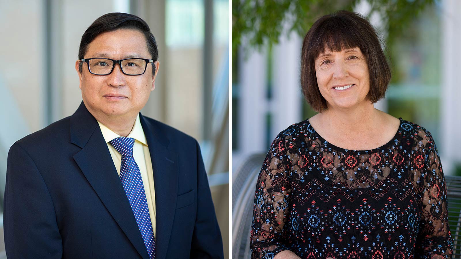 Associate professor Oenardi Lawanto and assistant professor Angela Minichiello.