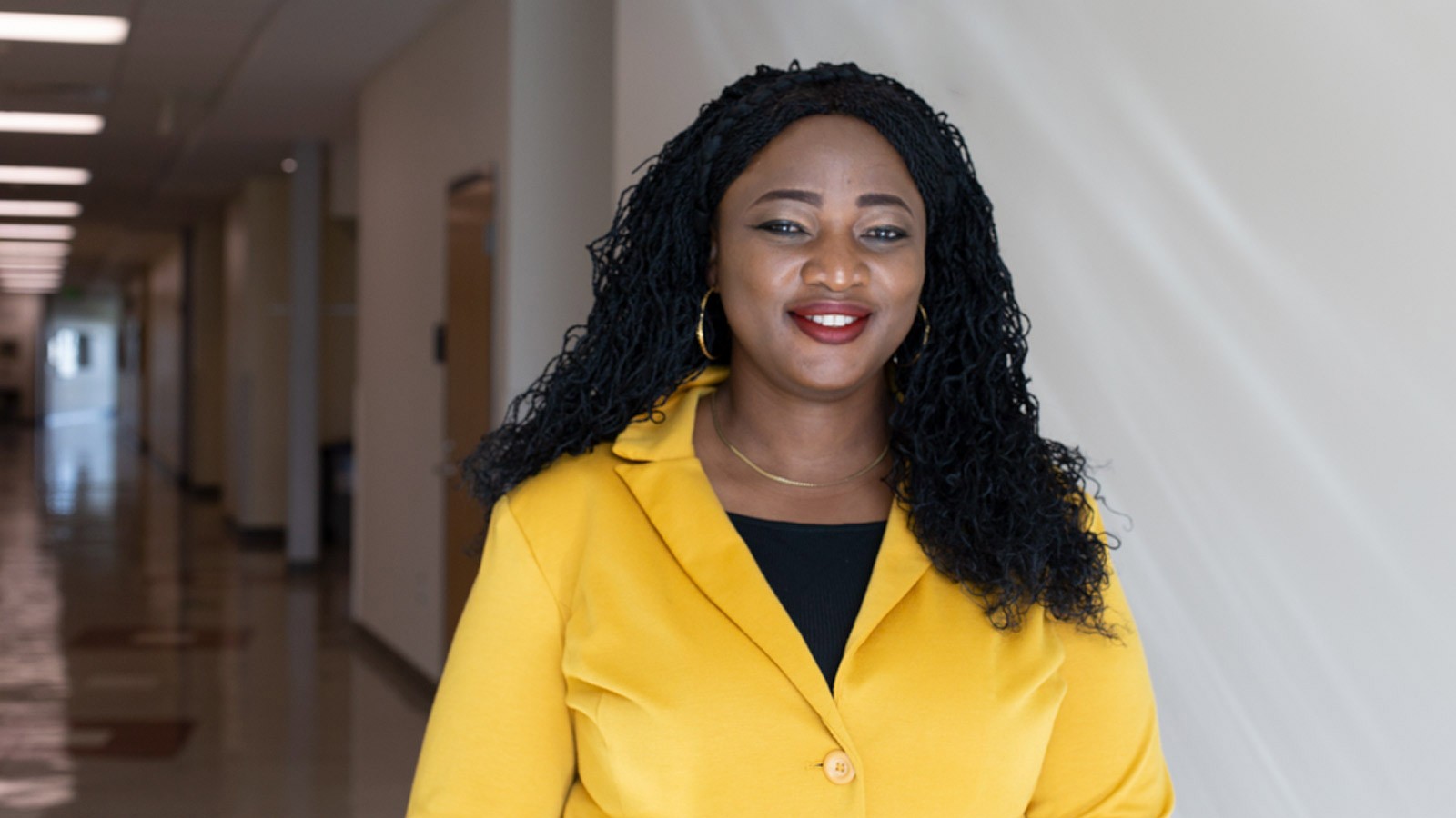 Victoria Oyewola is a first-year doctoral student in engineering education.